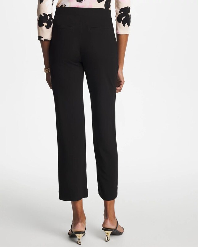 Matte Jersey Cropped Pants - image 3